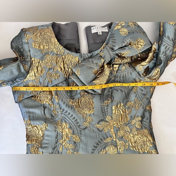 Lily & Taylor New York Couture LUXURY DESIGNER 2pc Women’s Suit Size 6 - Picture 13 of 17